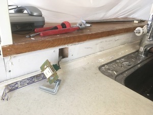 キッチンリノベーション_施工中2